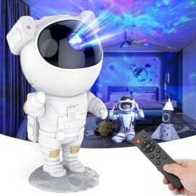 Astronaut Galaxy Projector - Star Projector, Remote Control Night Light